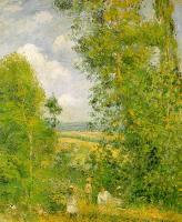 Pissarro, Camille - Resting in the Woods at Pontoise